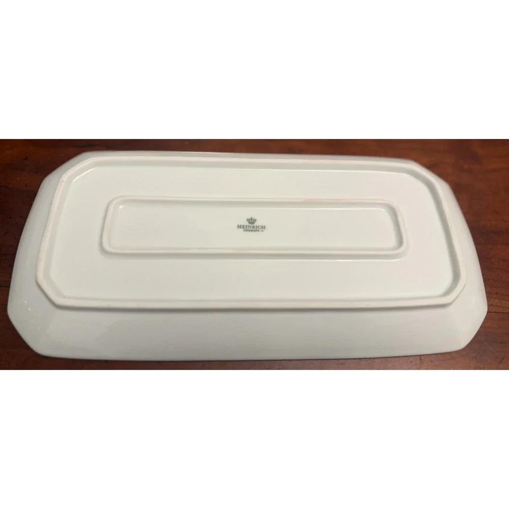 Villeroy & Boch Heinrich Germany Cherry Porcelain Rectangular Sandwich Tray